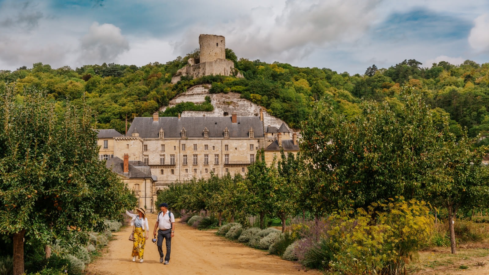 Le château de la Roche-Guyon. © Fondation du patrimoine