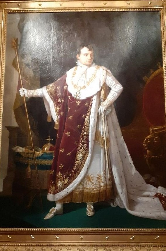 « Napoléon en costume de sacre » peinture de Robert Lefèvre.