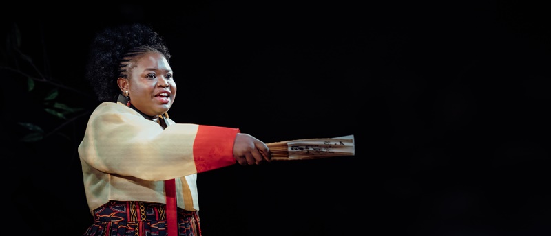 La chanteuse de pansori Laure Mafo, en concert les 21, 22 et 23 juillet à l'espace Seoro de Séoul en Corée. 