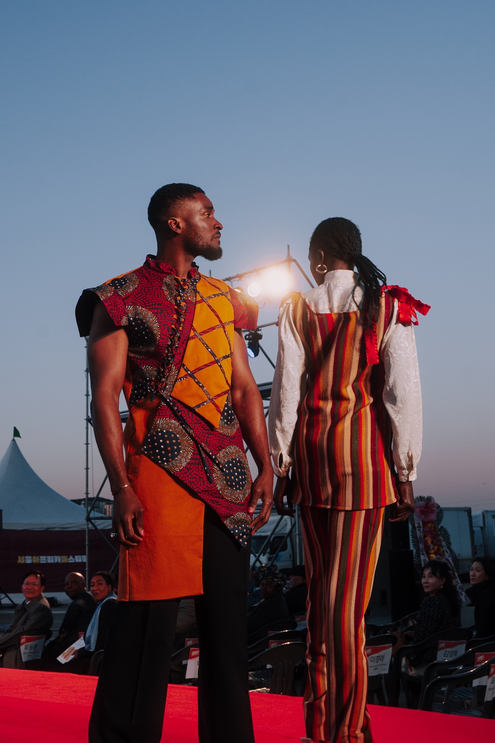 Le défilé de mode du festival.