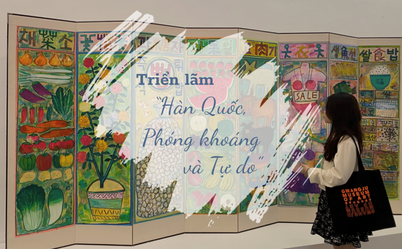 Bảo tàng Mỹ thuật Gwangju của Hàn Quốc tổ chức triển lãm “Hàn Quốc, Phóng khoáng và Tự do” tại Bảo tàng Mỹ thuật Việt Nam từ ngày 3/11 đến ngày 30/11. (Ảnh: Nguyễn Hà Linh)