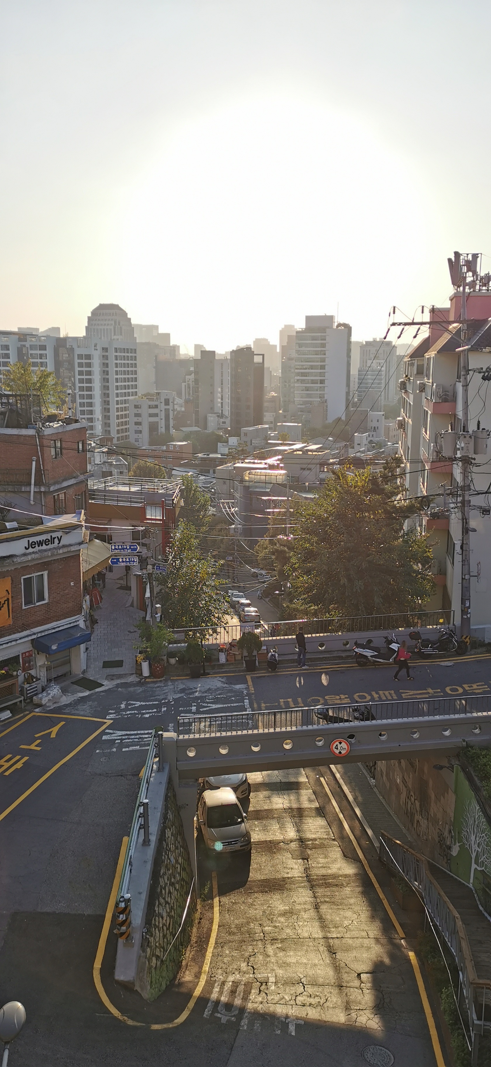 Une rue d'Ihwa-dong à Séoul.