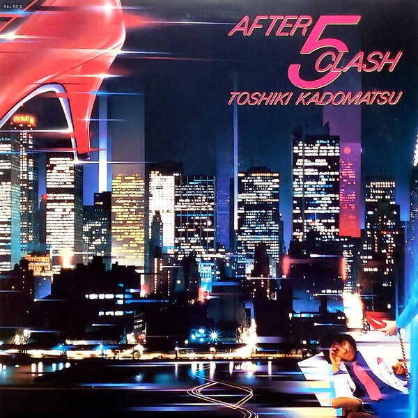 Pochette de « AFTER 5 CLASH », Toshiki Kadomatsu. © AIR Records