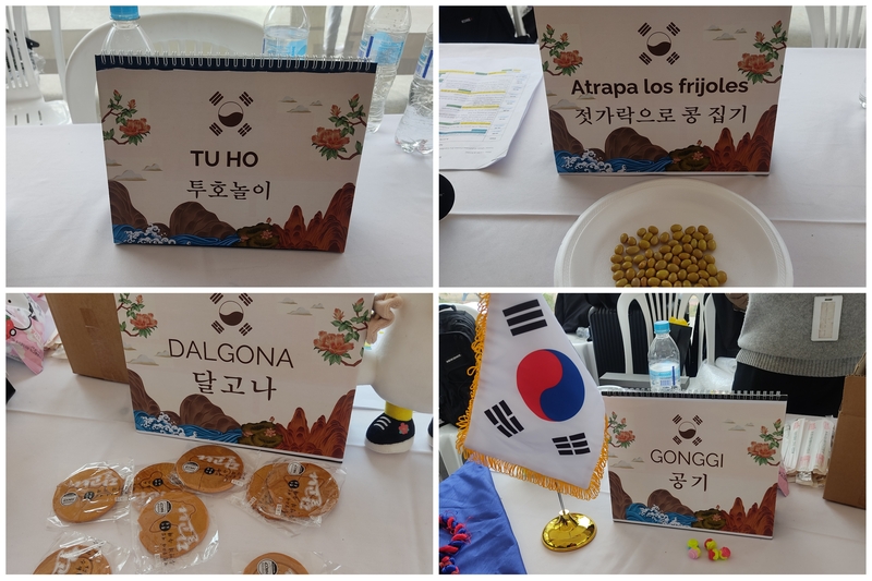 Juegos coreanos presentes en la EXPO KOREA 2023.