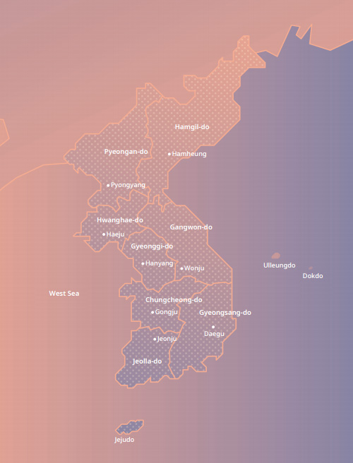 joseon map