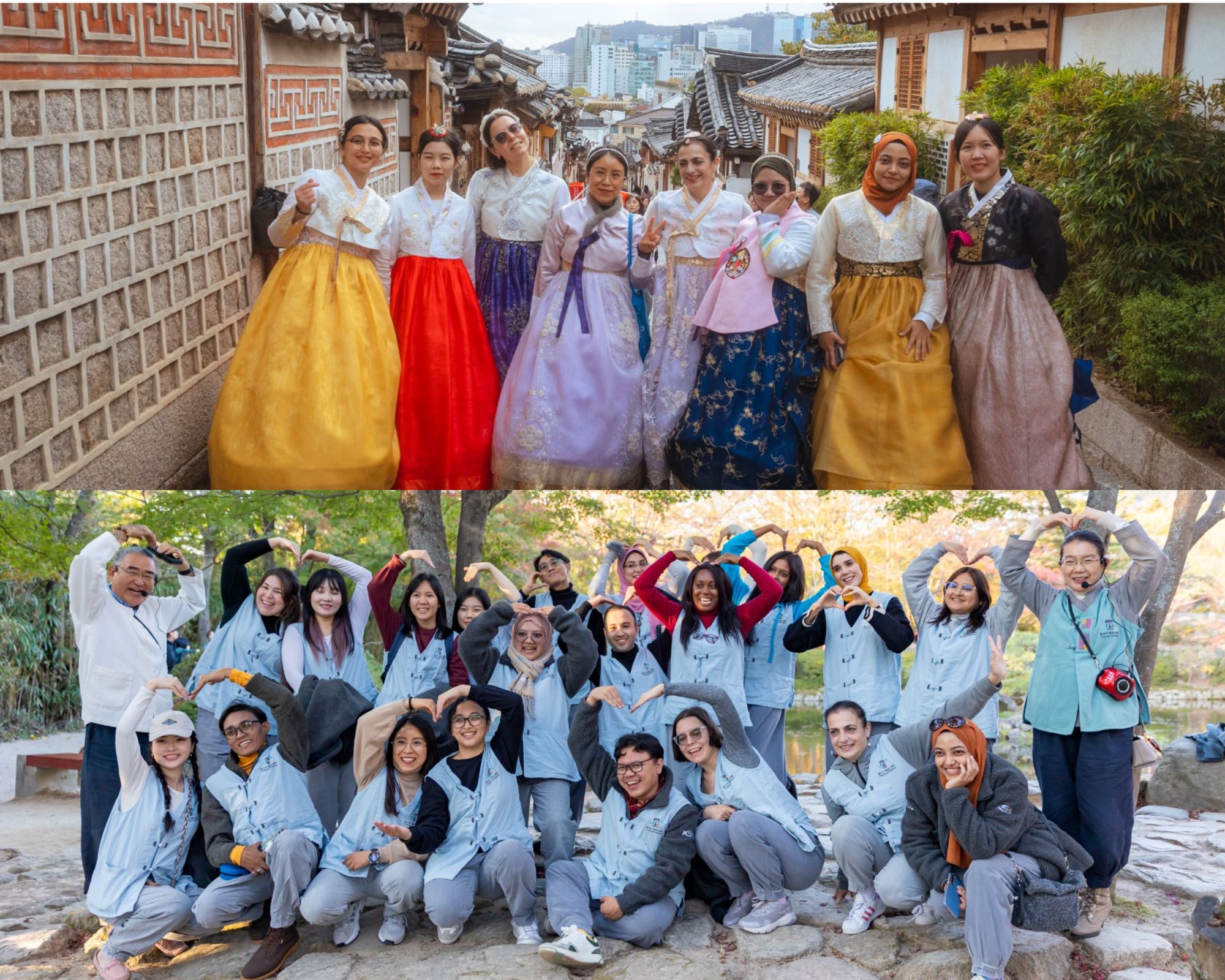 “Me encantó compartir tiempo con personas de diferentes partes del mundo, en especial con mis amigas reporteras Alaa de Egipto, Nathalie de Francia y Monthi de Indonesia”.