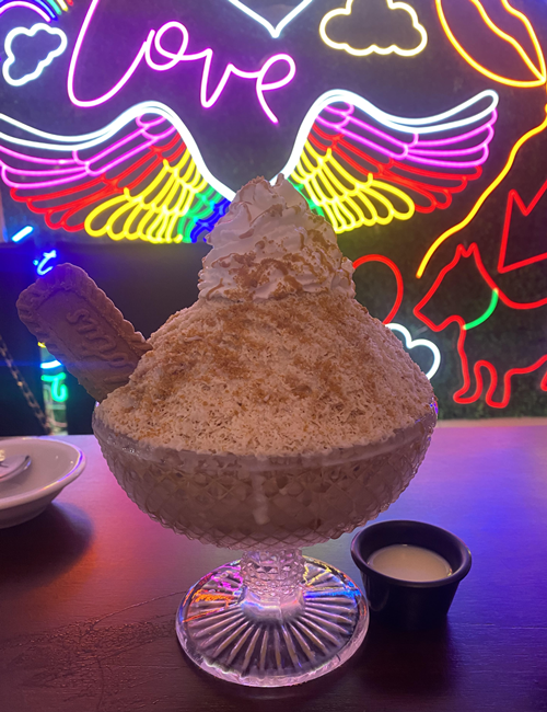 Bingsu de café 