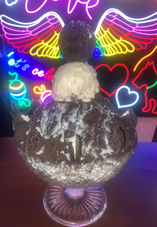 Bingsu de oreo 