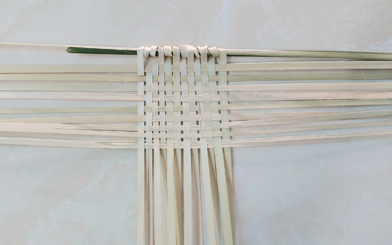 Hoàn thành xong các bước cơ bản để tạo hình một chiếc Bokjori. (Ảnh: Nguyễn Ngọc Hân)