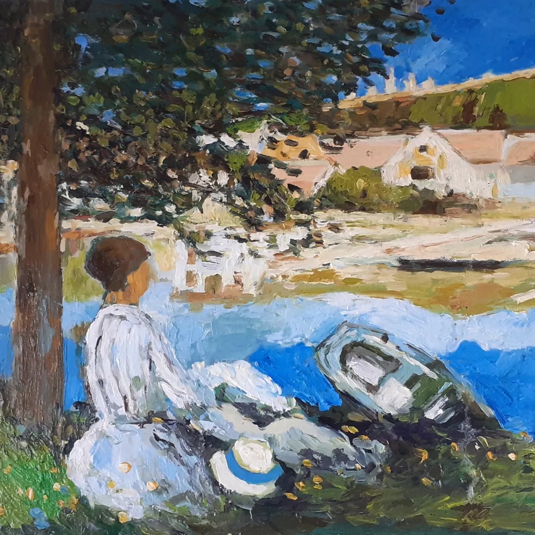 Une inspiration impressionniste. © Nathalie Fisz