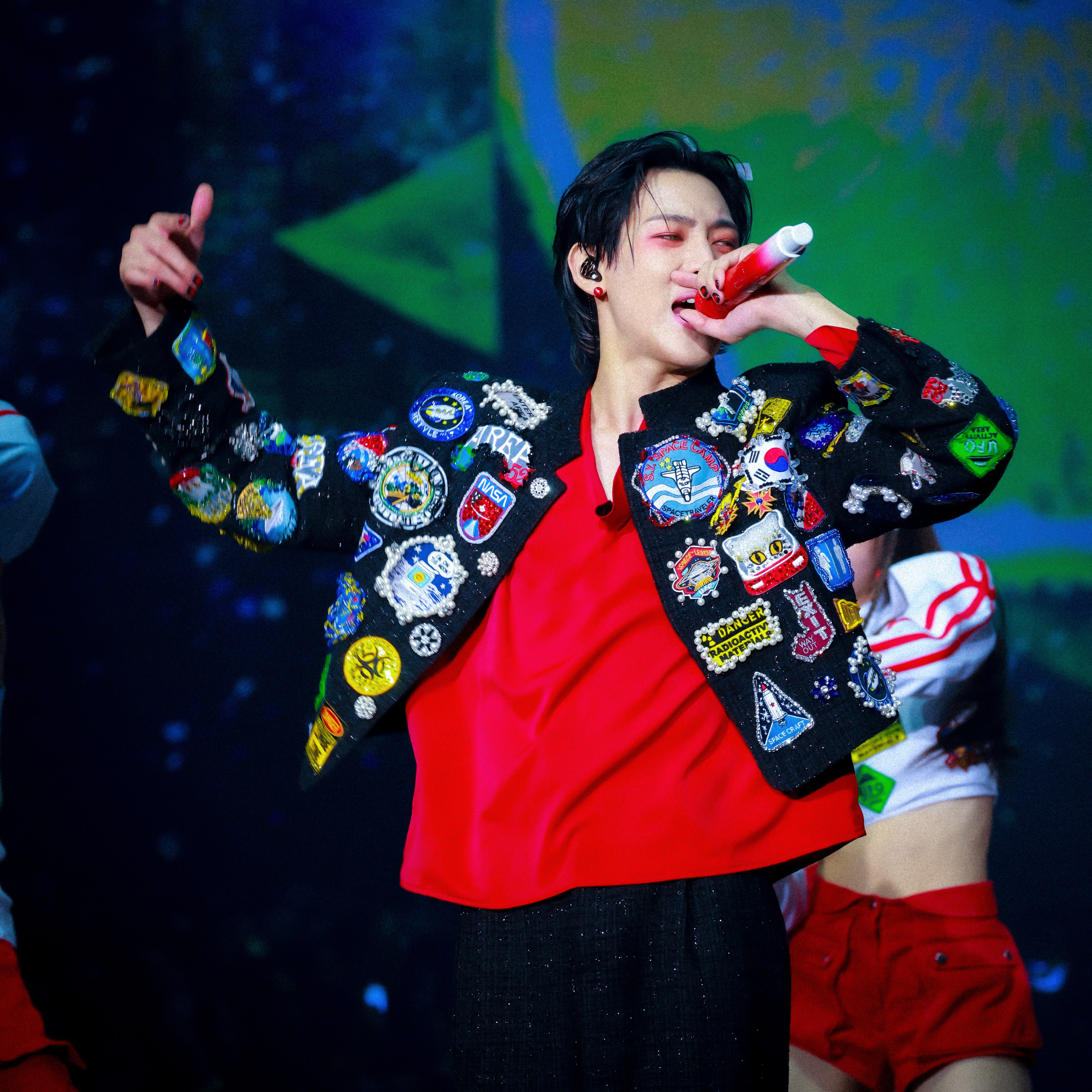 BamBam lors de son concert d'ouverture à Séoul. © ABYSS Company<br>