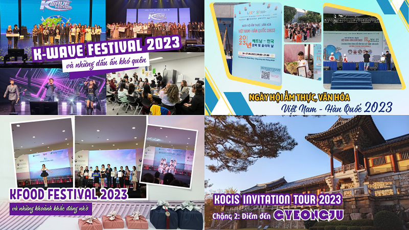 Những thumbnail cho các video về sự kiện được đăng tải trên kênh Youtube cá nhân và đính kèm trong bài viết trên Korea.net. (Ảnh: Lưu Thị Thu Loan)