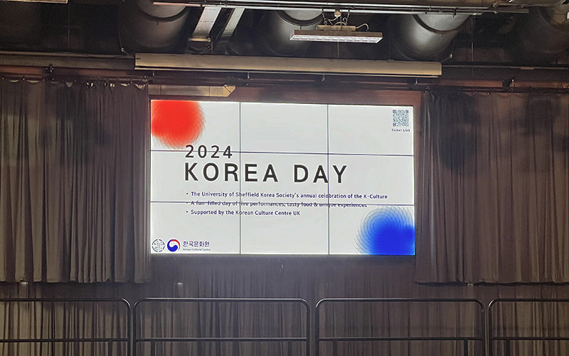 Korea Day held on May 1 drew hundreds of visitors to the Octagon Centre in Sheffield, England. 