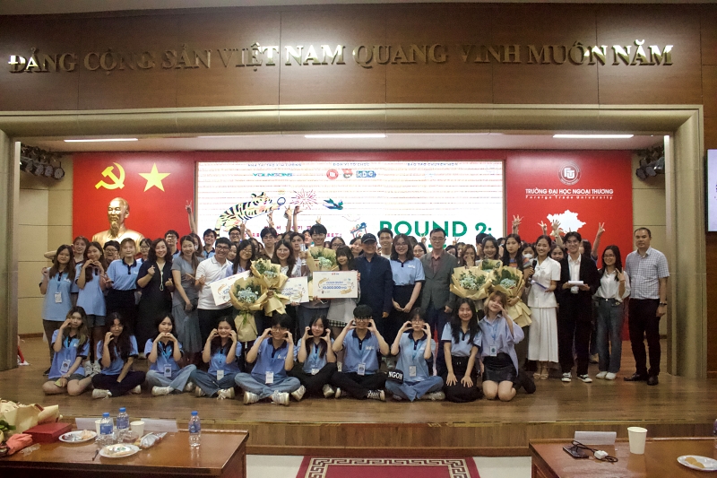 Chung kết cuộc thi “Korean Speaking Contest mùa 3: See Your Korea” đã diễn ra thành công vào tối ngày 9/5/2024. (Ảnh: KDC FTU)