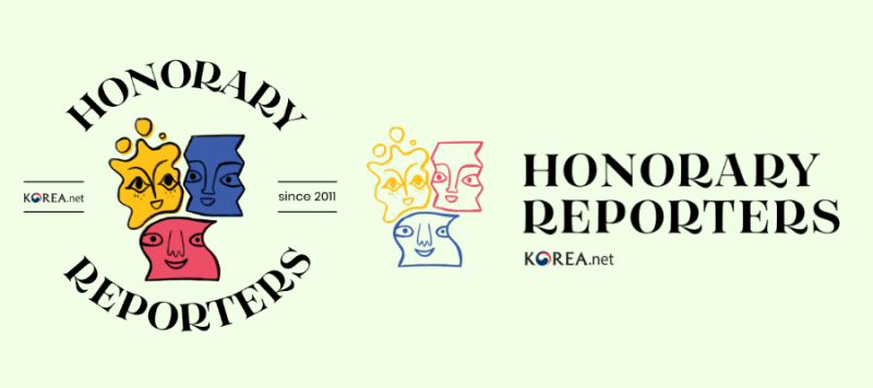 Logo chính thức của đội ngũ phóng viên danh dự Korea.net. (Ảnh: Korea.net)