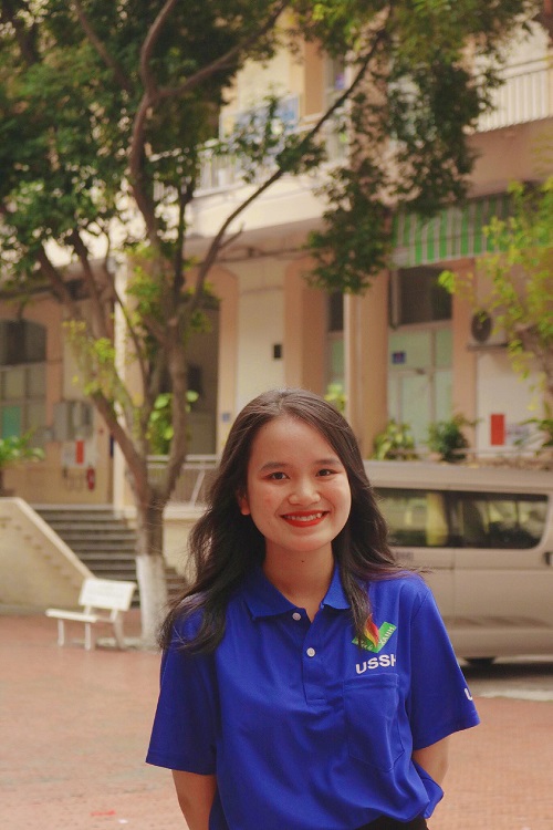 Theo bạn Phạm Nguyễn Trâm Anh, các thành viên trong nhóm đều có thế mạnh riêng và hợp tác với nhau rất ăn ý. (Ảnh: Phạm Nguyễn Trâm Anh)
