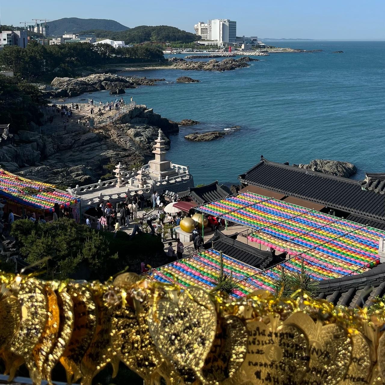 Le temple Haedong Yonggungsa. © Mina Schumacher