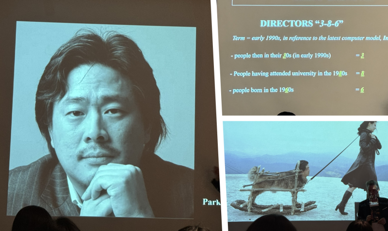 Bộ ba đạo diễn tài ba, trong đó có Park Chan Wook với tác phẩm “Sympathy for Lady Vengeance”, đã góp phần đẩy mạnh làn sóng Hallyu trở nên mạnh mẽ hơn đối với bạn bè quốc tế. (Ảnh: Hoàng Xuân Tùng) 
