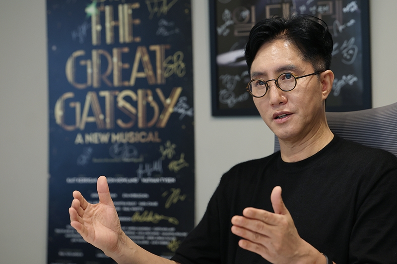 OD Company CEO Shin Chun-soo, who is behind the hit Broadway musical 