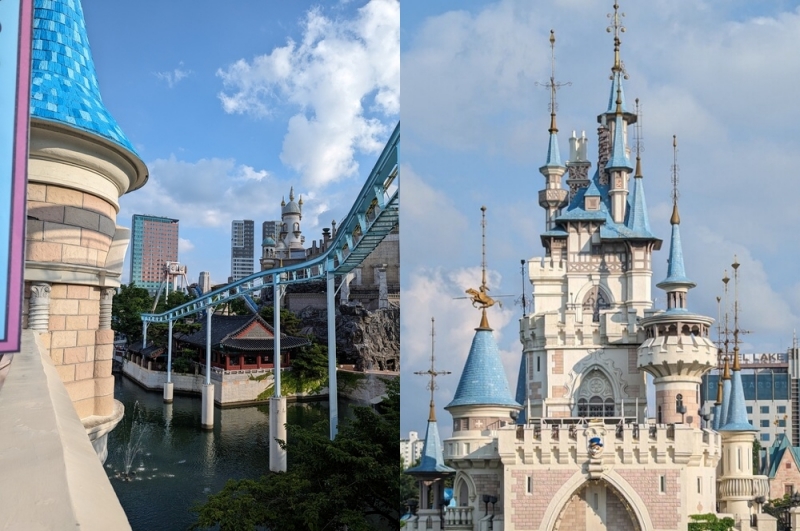 Magic Island: la encantadora sección al aire libre del parque de diversiones Lotte World.