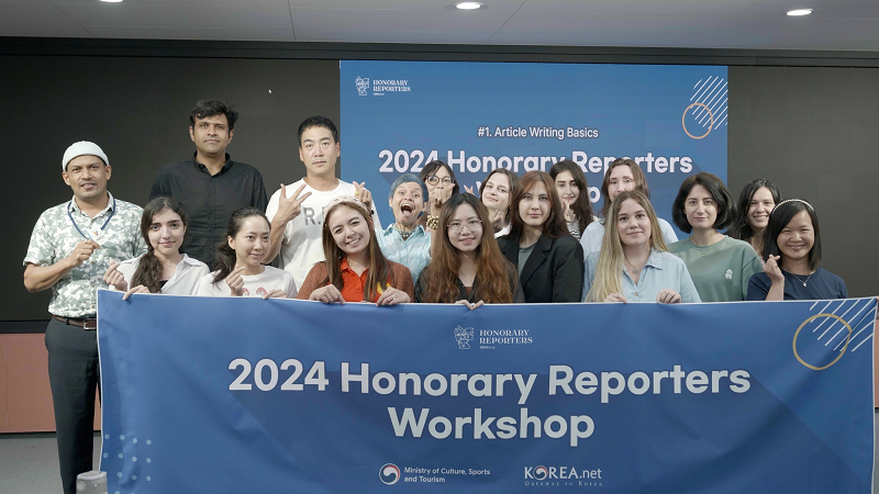 Buổi workshop do Korea.net tổ chức đã giúp cho các phóng viên cải thiện, nâng cao kỹ năng viết lách. (Ảnh: Nhóm Facebook dành cho Phóng viên danh dự Korea.net năm 2024)