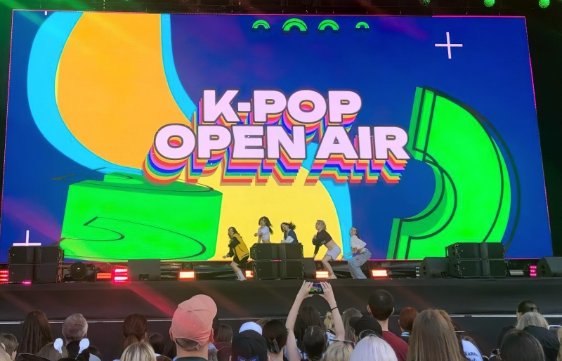 Фестиваль K-POP OPEN AIR в Лужниках в Москве. / Фото: Юлия Весельчакова