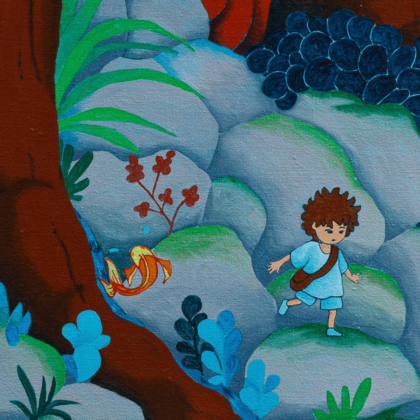 Les créations poétiques d'Amélie Asturias. © Amélie Asturias