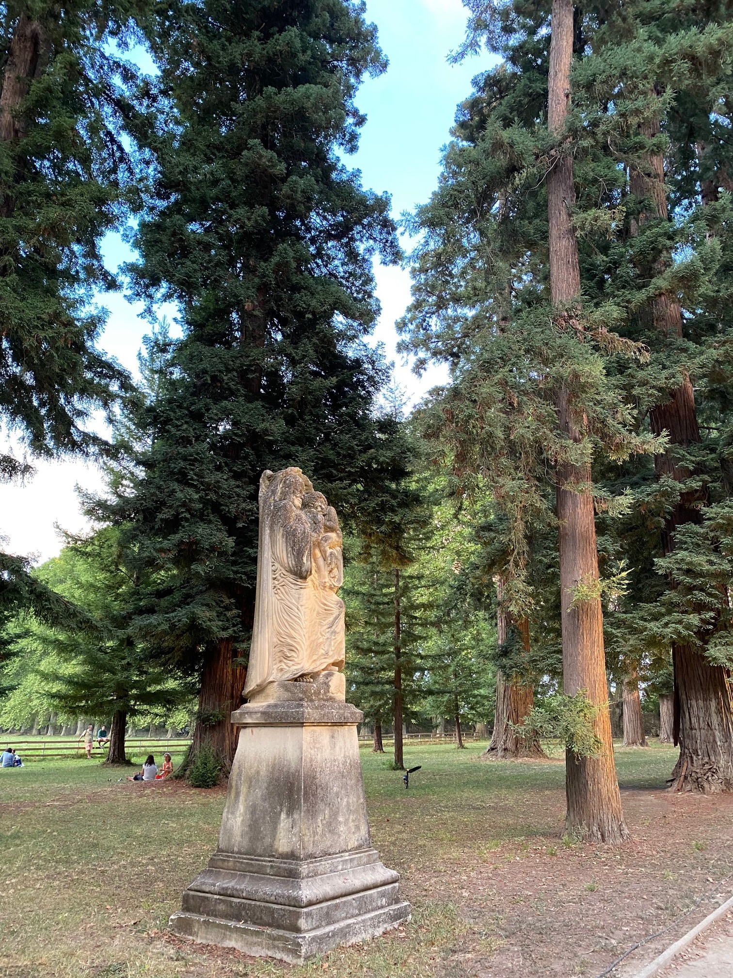 Le parc du château de Florans, à La Roque d’Anthéron. © Danielle Tartaruga