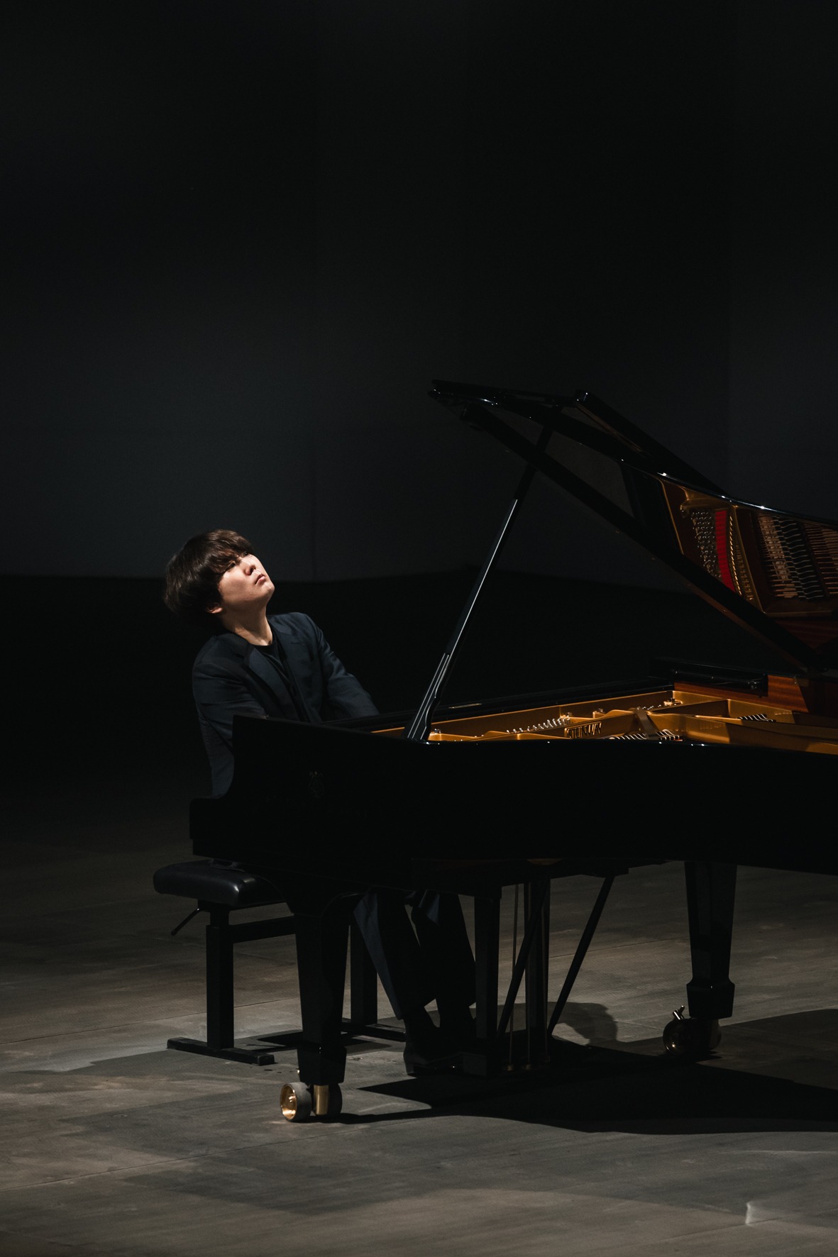 Seong-Jin Cho pendant son concert le 17 août au Festival international de piano de La Roque d’Anthéron. © Valentine Chauvin