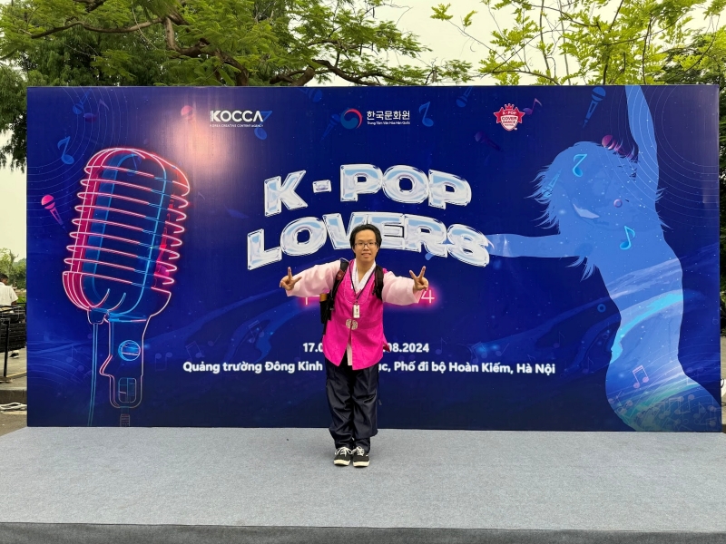 Lễ hội “K-pop Lovers Festival 2024” đã diễn ra trong ngày 17/8 đến 18/8 vừa qua. (Ảnh: Hoàng Xuân Tùng)