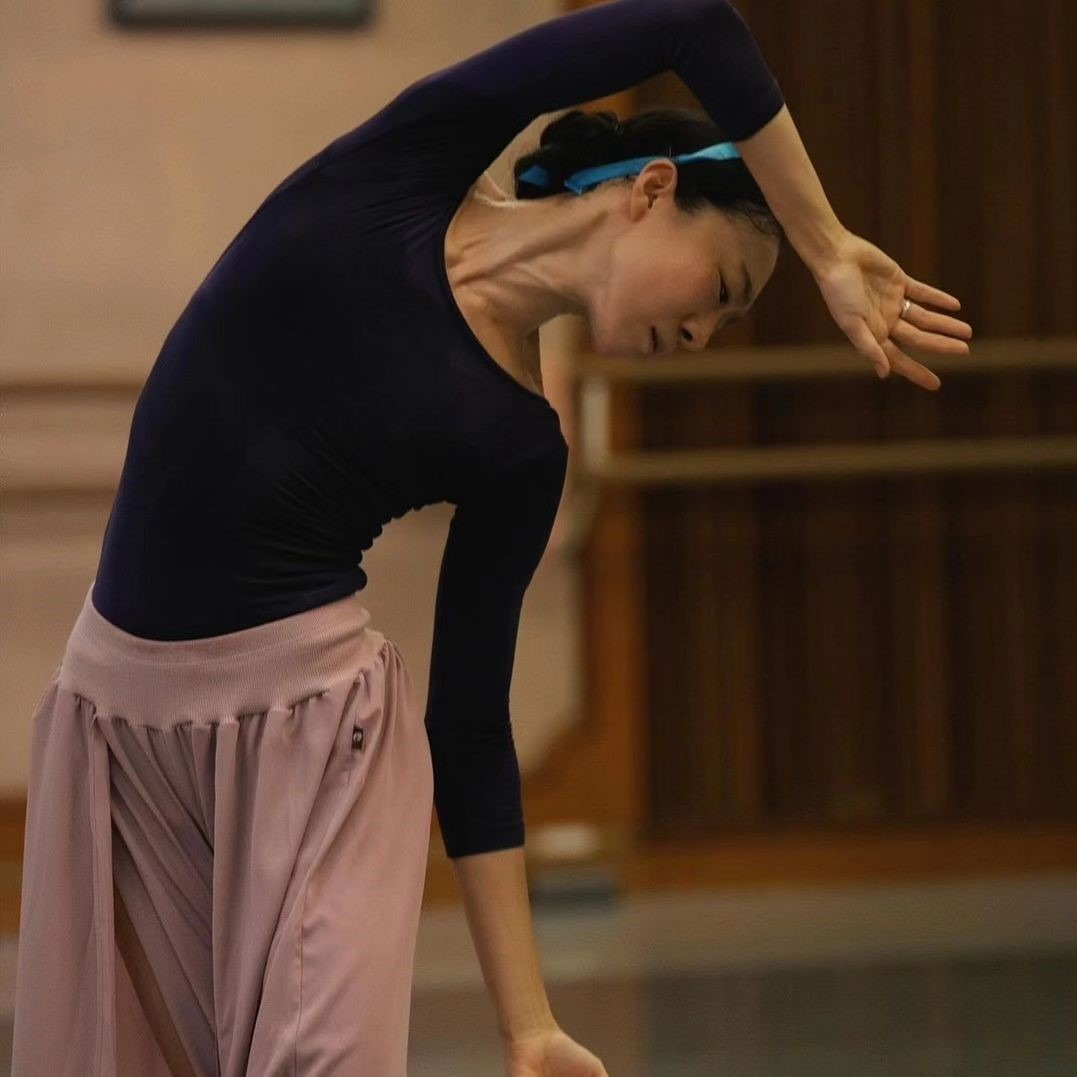 Kang Misun répétant la Bayadère Acte II. © Compte Instagram officiel de Kang Misun