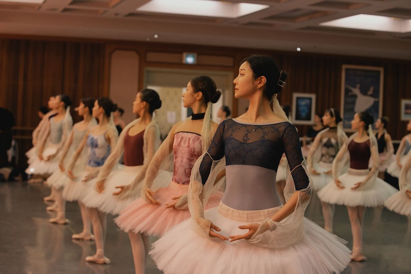 Répétition de « La Bayadère ». © Universal Ballet