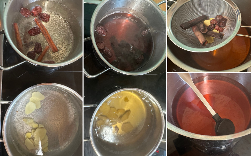 Wer Sujeonggwa brauen möchte, braucht Geduld und Experimentierfreudigkeit.