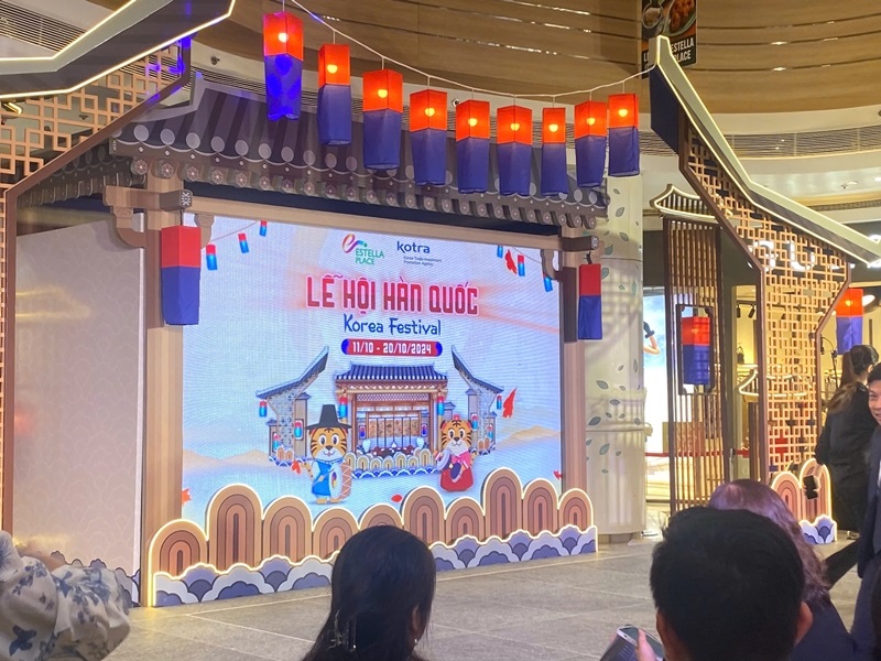 “Lễ hội Hàn Quốc” (Korea Festival) là sự kiện được tổ chức thường niên vào khoảng tháng 10 hàng năm. (Ảnh: Phạm Thị Hà Phương)