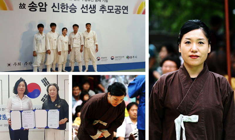 Vượt qua những khó khăn và trở ngại, cô Lee Hyun Ki đã gặt hái được nhiều thành công trong sự nghiệp rèn luyện và đào tạo võ thuật truyền thống Hàn Quốc Taekkyeon ngay từ khi còn trẻ. (Ảnh: Lee Hyun Ki)