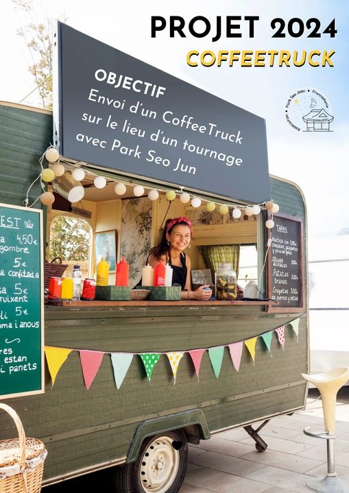 Le projet Coffee Truck de Park Seo Joon Francophonie. © Park Seo Joon Francophonie