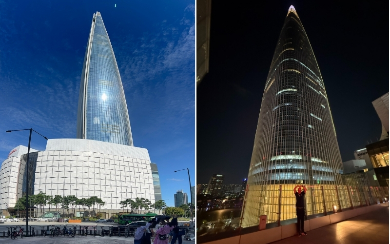 555 Meter hoch - Das höchste Gebäude in Korea und das viertgrößte der Welt: Lotte Tower