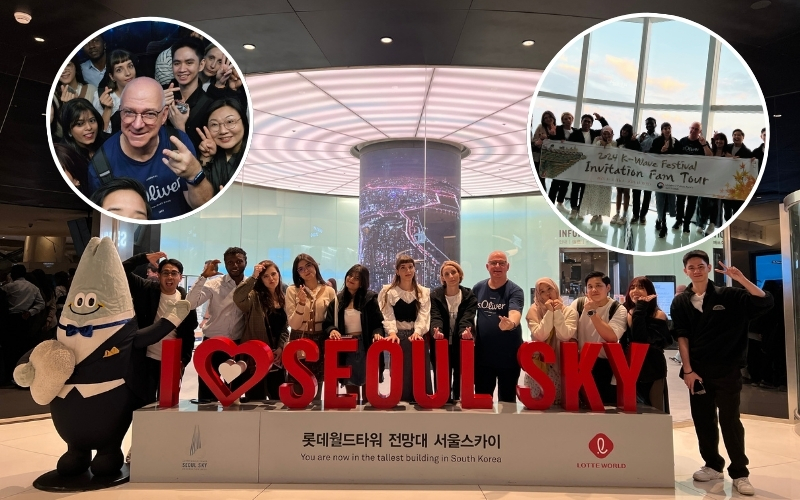 Unser Motto für den Moment: We Love Seoul Sky