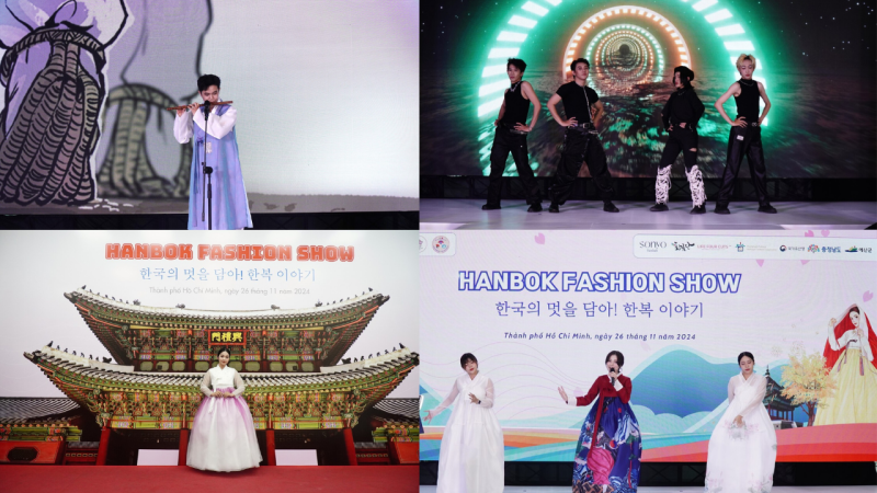 Những tiết mục đặc sắc đến từ các ca sĩ, dancer vô cùng “cháy” tại sự kiện. (Ảnh: Lê Thị Yến)