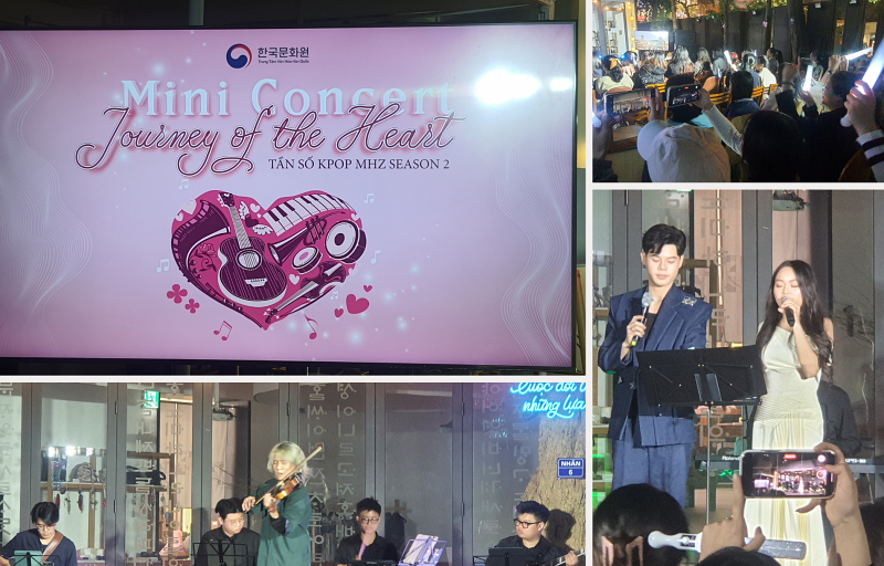 Tần số Kpop MHz mùa 2 đã trở lại với buổi hòa nhạc mang tên “Journey of the Heart” (tạm dịch: Hành trình của trái tim). (Ảnh: Bùi Thái Hường)