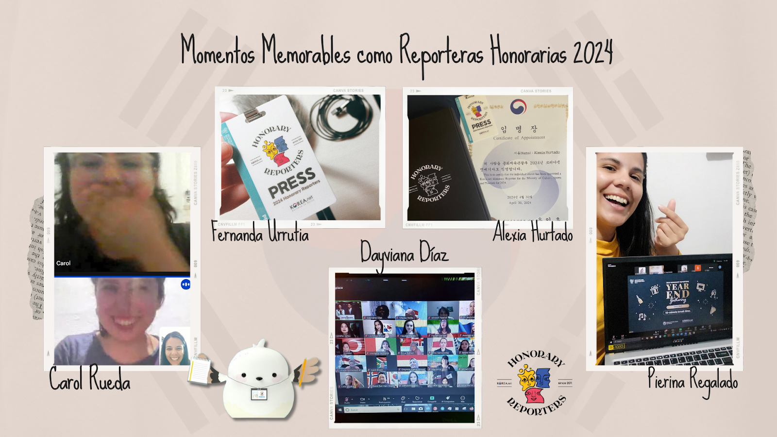 Momentos memorables como reporteras honorarias 2024 | Pierina Regalado