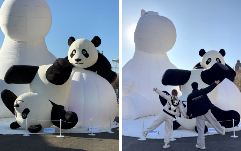 Herzlichen Willkommen in Panda World in Yongin bei Seoul