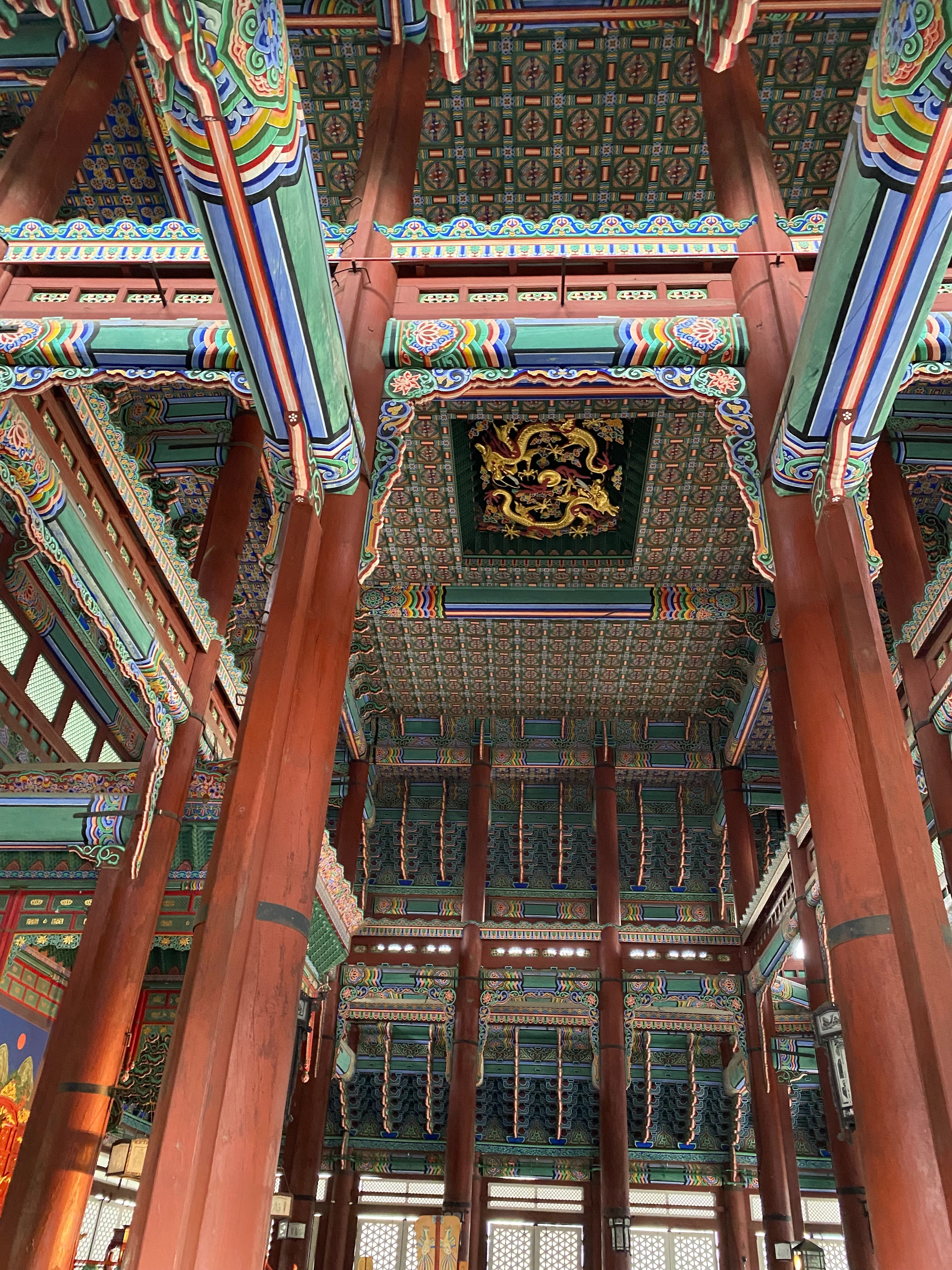 Palais et tambour Gyeongbokgung Palace à Séoul. © Danielle Tartaruga