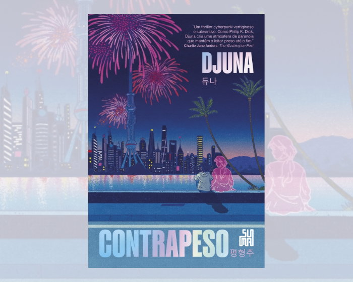 Cover of the book "Counterweight", by Djuna, in Portuguese