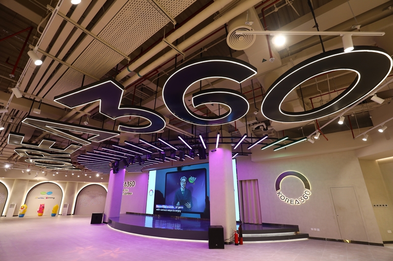 写真は、「コリア３６０」の様子＝アラブ首長国連邦・ドバイ、文化体育観光部