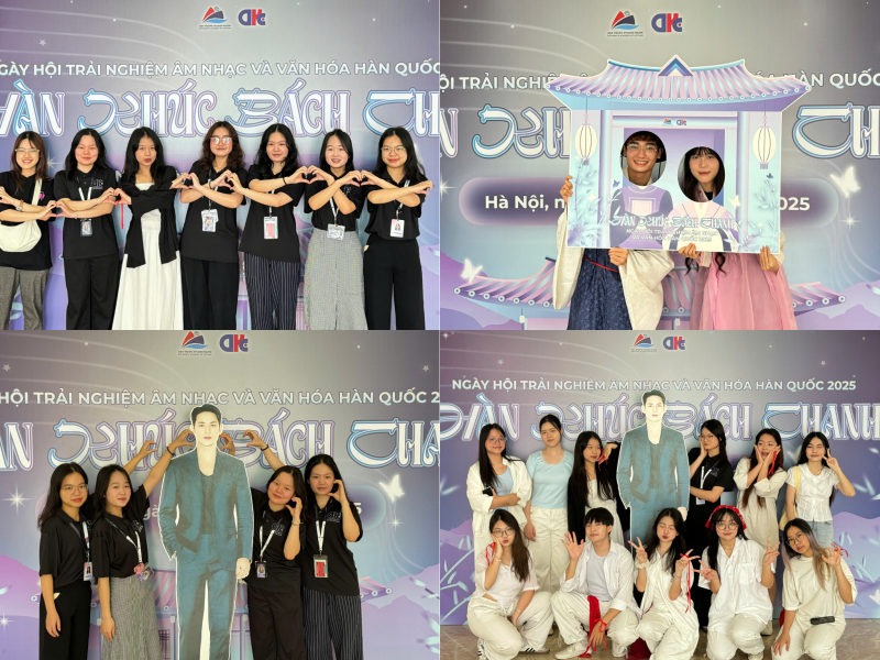 Khu vực chụp ảnh photobooth của DKC được rất nhiều bạn trẻ yêu thích và check-in. (Ảnh: Hoàng Xuân Tùng)