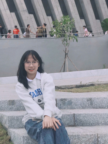 Bạn Giang Thị Hải - sinh viên năm cuối Khoa Ngôn ngữ và Văn hóa Hàn Quốc của Trường Đại học Ngoại ngữ - Đại học Quốc gia Hà Nội đã mang đến những câu chuyện thú vị về hành trình dự thi năm nay. (Ảnh: Giang Thị Hải) 