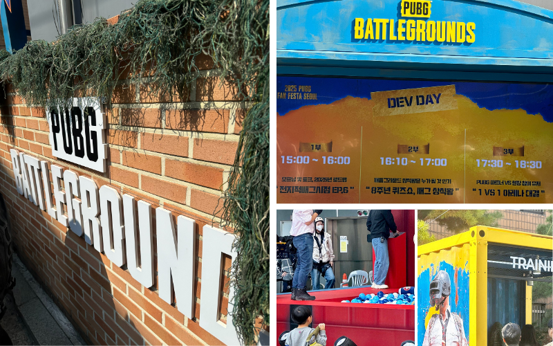 Das „PUBG FAN FESTA SEOUL“ vom 21. bis 23. März 2025 feierte das achtjährige Jubiläum von PUBG: BATTLEGROUNDS © Alena Konovalova