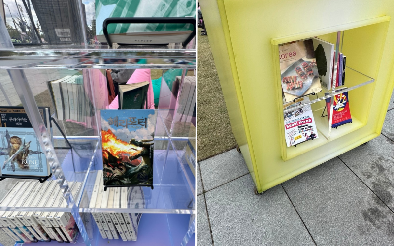 Für jedes Leserherz: Bücher in vielen Genres und Sprachen, von Korea und auf Koreanisch © Jasmin Mikolay