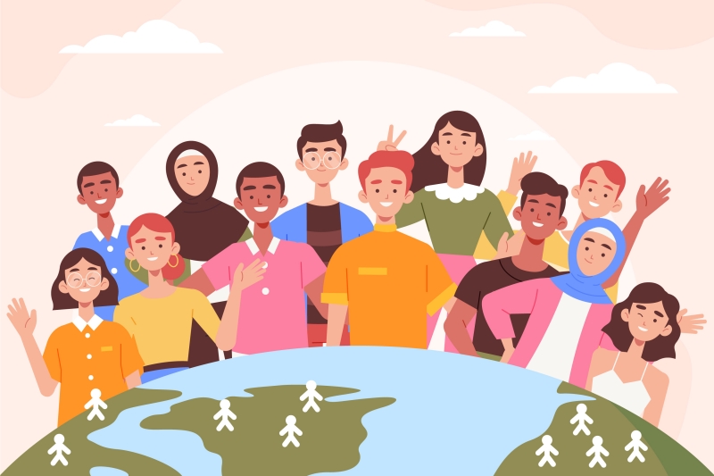 Năm 2025 là năm đánh dấu kỷ niệm “Ngày Nhân dân Thế giới” lần thứ 18. (Ảnh: Freepik) 